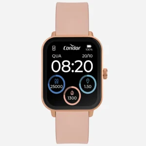 Relógio Smartwatch Feminino Condor Rosa