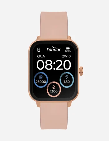 Relógio Smartwatch Feminino Condor Rosa